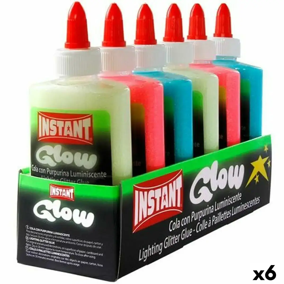 Files d attente instantanees instant glow paillettes 6 unites_2547. Bienvenue dans l'univers captivant de DIAYTAR COTE D'IVOIRE - Votre Plateforme de Shopping Tout-en-Un. Parcourez notre boutique en ligne pour découvrir des produits uniques, allant des articles ménagers aux élégants accessoires de mode.