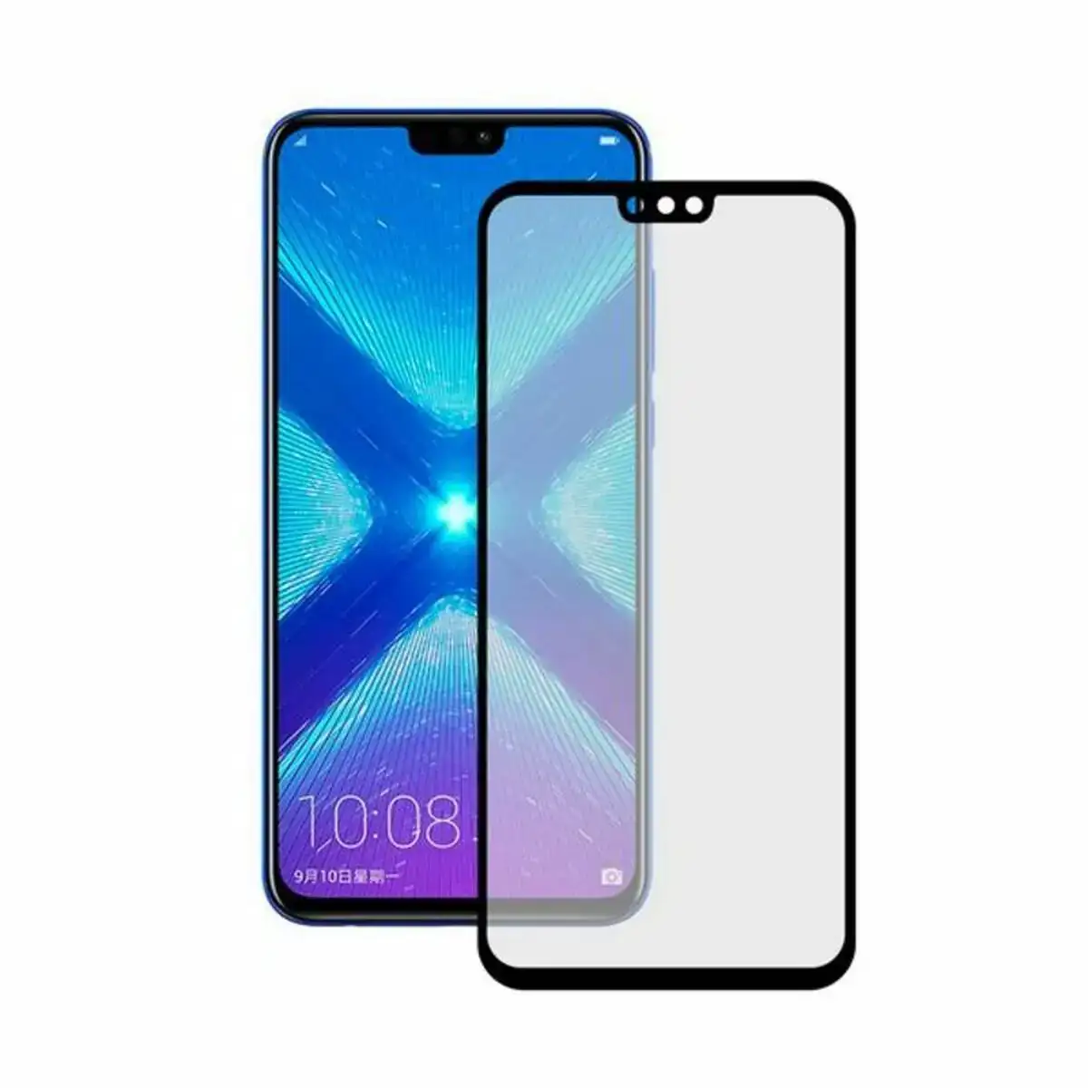 Film protecteur en verre trempe pour telephone portable honor 8x ksix extreme 2 5d noir_3384. DIAYTAR COTE D'IVOIRE - Là où Choisir est un Acte d'Amour pour la Culture Côte d'Ivoireaise. Explorez notre gamme et choisissez des produits qui célèbrent la richesse de notre patrimoine.