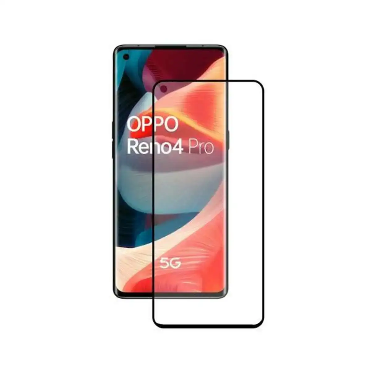 Film protecteur en verre trempe pour telephone portable oppo reno 4 pro 5g ksix full glue 2 5d_5385. DIAYTAR COTE D'IVOIRE - Votre Destination Shopping Authentique. Explorez notre boutique en ligne et découvrez des trésors qui reflètent l'âme du Côte d'Ivoire, pour une expérience shopping unique.