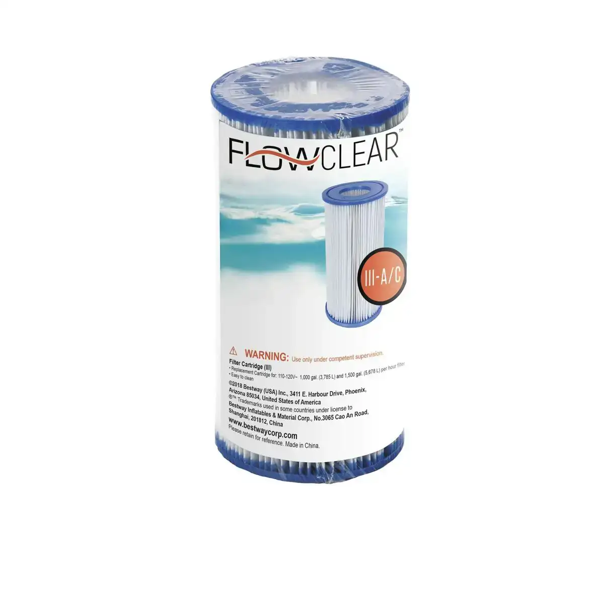 Filtre pour systeme de filtration bestway flowclear_2832. DIAYTAR COTE D'IVOIRE - Où le Shopping Devient une Aventure Culturelle. Plongez dans notre univers de produits qui célèbrent l'héritage et l'artisanat du Côte d'Ivoire.