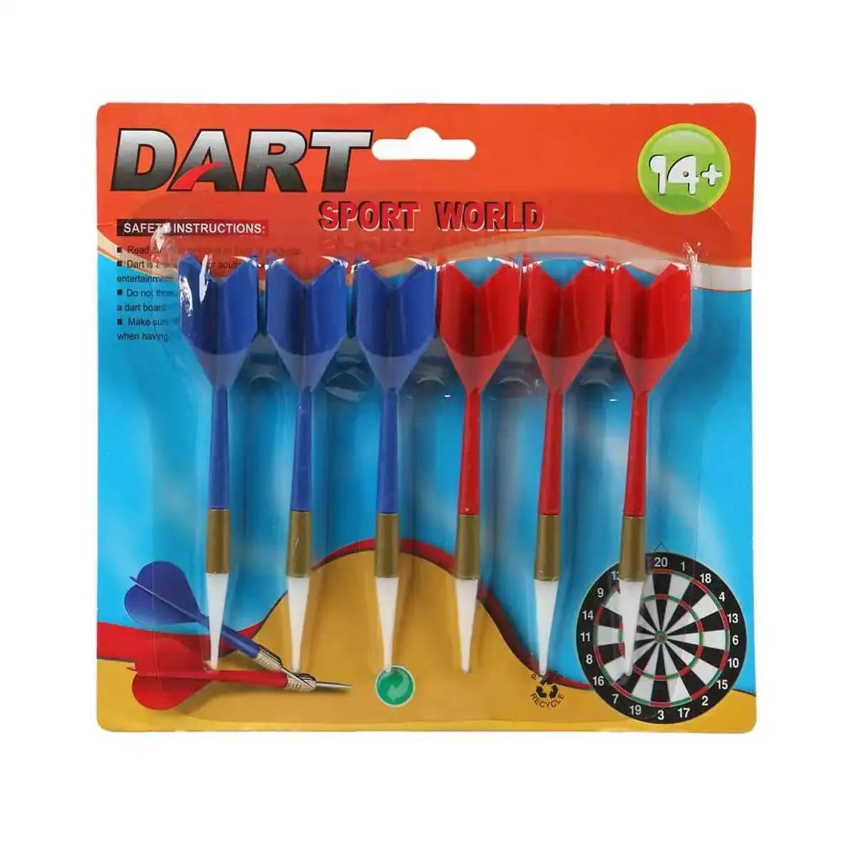 Flechettes cible 6 pieces_4500. DIAYTAR COTE D'IVOIRE - Votre Passage vers l'Exceptionnel. Explorez notre boutique en ligne, où chaque produit est choisi avec soin pour offrir une expérience de shopping inoubliable.