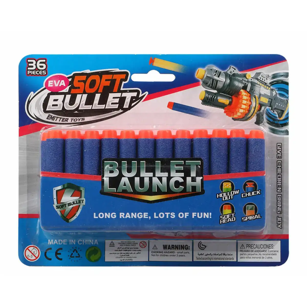 Flechettes jouets 36 pieces_2844. DIAYTAR COTE D'IVOIRE - L'Art de Vivre avec Authenticité. Explorez notre gamme de produits artisanaux et découvrez des articles qui apportent une touche unique à votre vie.