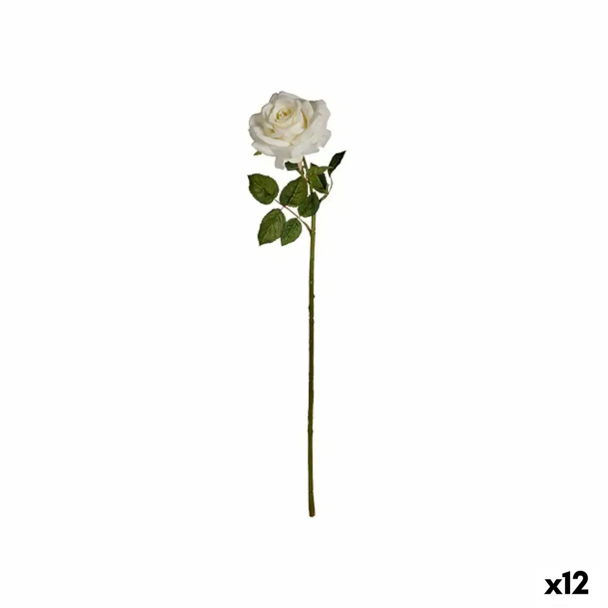 Fleur decorative blanc papier plastique 12 unites _1185. Bienvenue sur DIAYTAR COTE D'IVOIRE - Votre Fenêtre sur le Shopping Moderne. Parcourez notre boutique en ligne et découvrez des produits qui incarnent l'évolution du style et de la qualité.