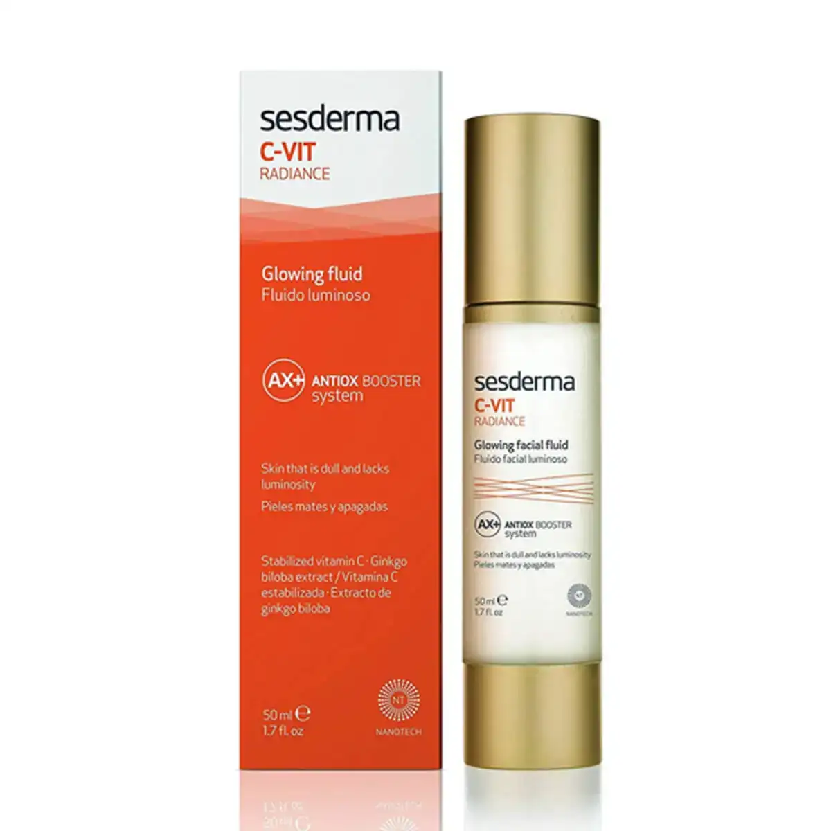 Fluide facial c vit sesderma 50 ml _6345. DIAYTAR COTE D'IVOIRE - Où l'Élégance Rencontre l'Authenticité. Naviguez à travers notre boutique en ligne et choisissez des produits qui incarnent le style et la tradition du Côte d'Ivoire.