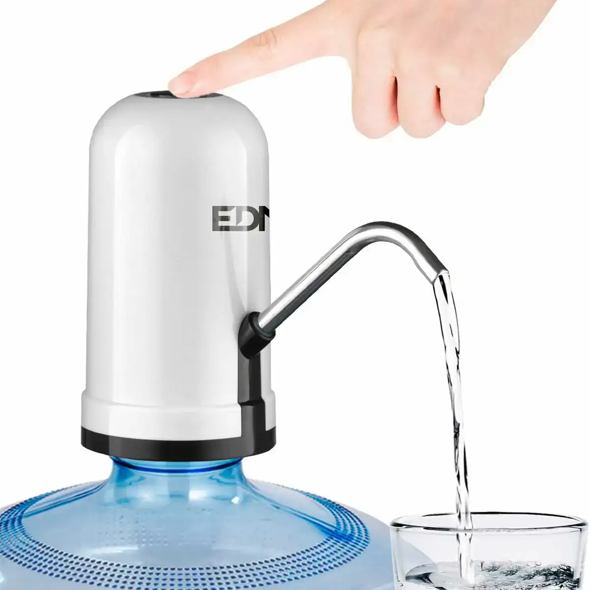 Fontaine d eau automatique et recharchable edm electronique o 9 x 19 cm_2128. DIAYTAR COTE D'IVOIRE - L'Univers de l'Élégance Accessible. Plongez dans notre catalogue et choisissez des produits qui allient sophistication et accessibilité pour un shopping exquis.