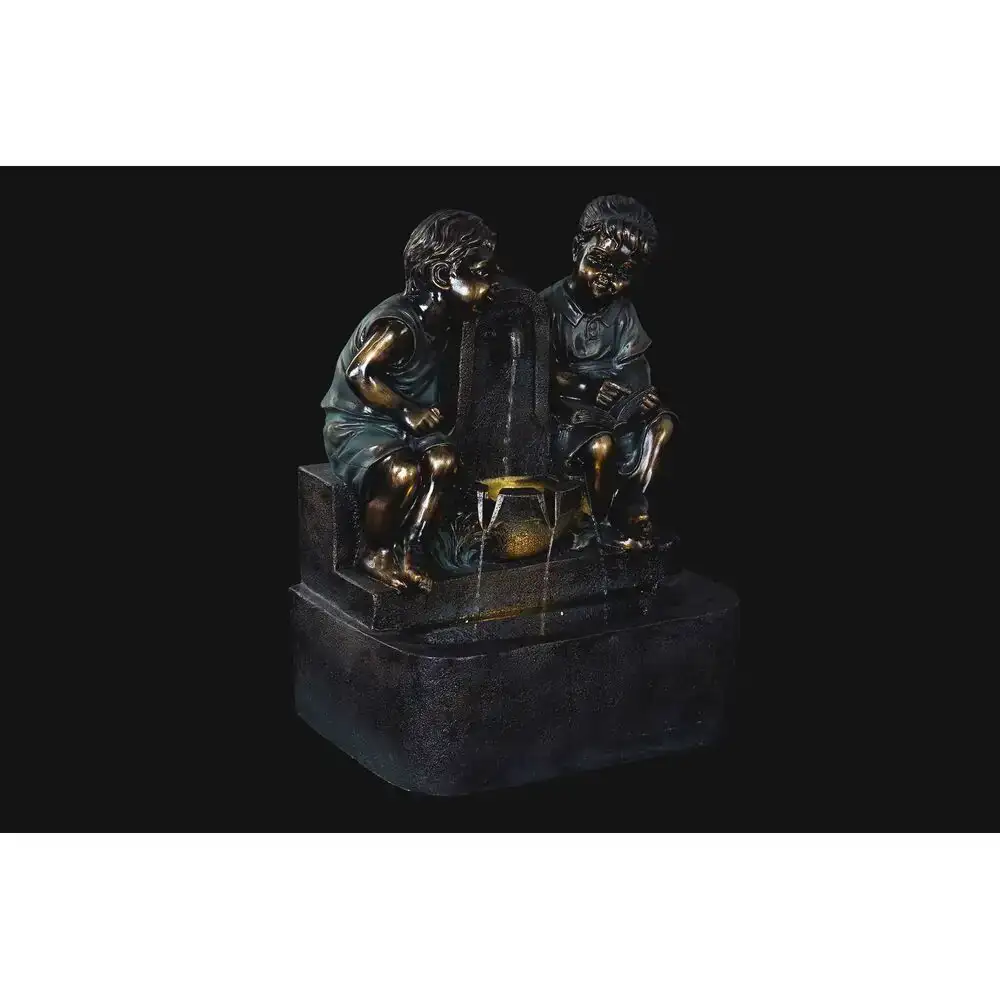 Fontaine de jardin dkd home decor bronze resine enfants 47 cm _8637. DIAYTAR COTE D'IVOIRE - Votre Destination pour un Shopping Réfléchi. Découvrez notre gamme variée et choisissez des produits qui correspondent à vos valeurs et à votre style de vie.