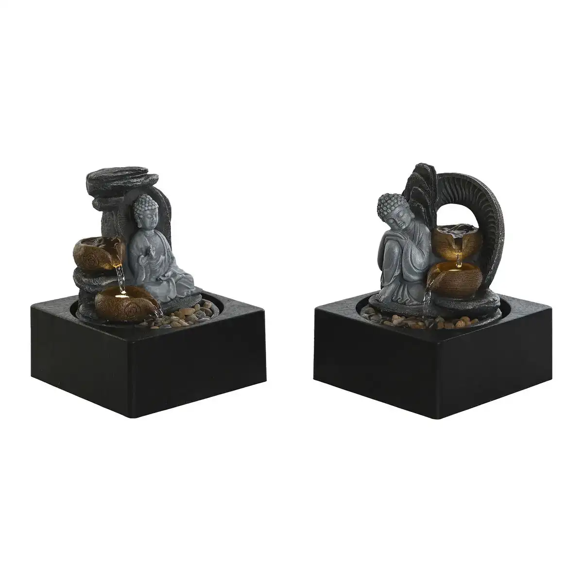 Fontaine de jardin dkd home decor buda resine 18 x 18 x 22 cm oriental 2 unites _4826. DIAYTAR COTE D'IVOIRE - Votre Destination pour un Shopping Réfléchi. Découvrez notre gamme variée et choisissez des produits qui correspondent à vos valeurs et à votre style de vie.