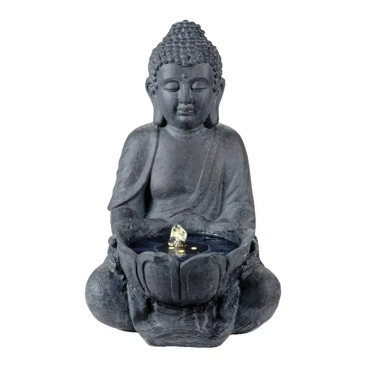 Fontaine de jardin lumineo buda resine 29 5 x 28 x 45 cm _1231. DIAYTAR COTE D'IVOIRE - Votre Destination pour un Shopping Inoubliable. Naviguez à travers notre catalogue et choisissez des produits qui vous marquent par leur originalité.