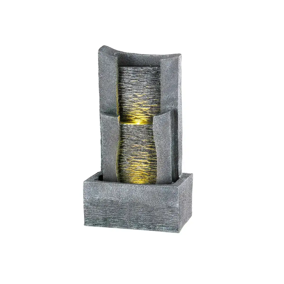 Fontaine lumineo 21 x 34 x 61 cm resine_6015. DIAYTAR COTE D'IVOIRE - L'Art de Vivre l'Excellence au Quotidien. Explorez notre gamme et choisissez des produits qui ajoutent une note de prestige à votre vie.