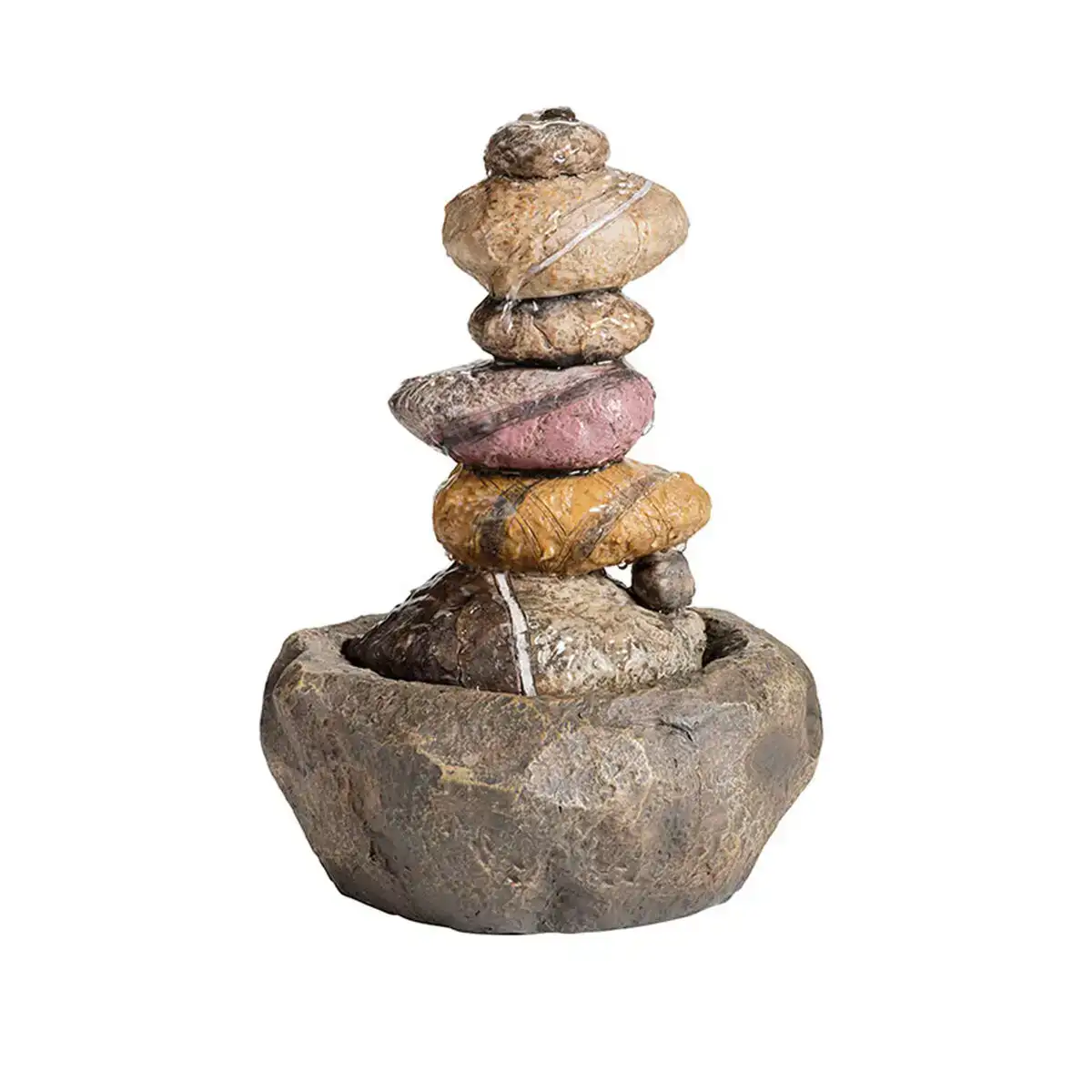Fontaine lumineo 893009 pierre polyresine 22 x 22 x 30 cm_3215. Bienvenue sur DIAYTAR COTE D'IVOIRE - Votre Fenêtre sur le Shopping Moderne. Parcourez notre boutique en ligne et découvrez des produits qui incarnent l'évolution du style et de la qualité.