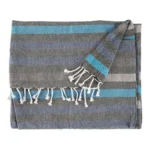 Foulard multi usages rayures bleu 170 x 90 cm _6870. DIAYTAR COTE D'IVOIRE - Votre Passage vers l'Exceptionnel. Naviguez à travers notre sélection minutieuse et découvrez des articles qui apportent une touche spéciale à chaque instant de votre vie.