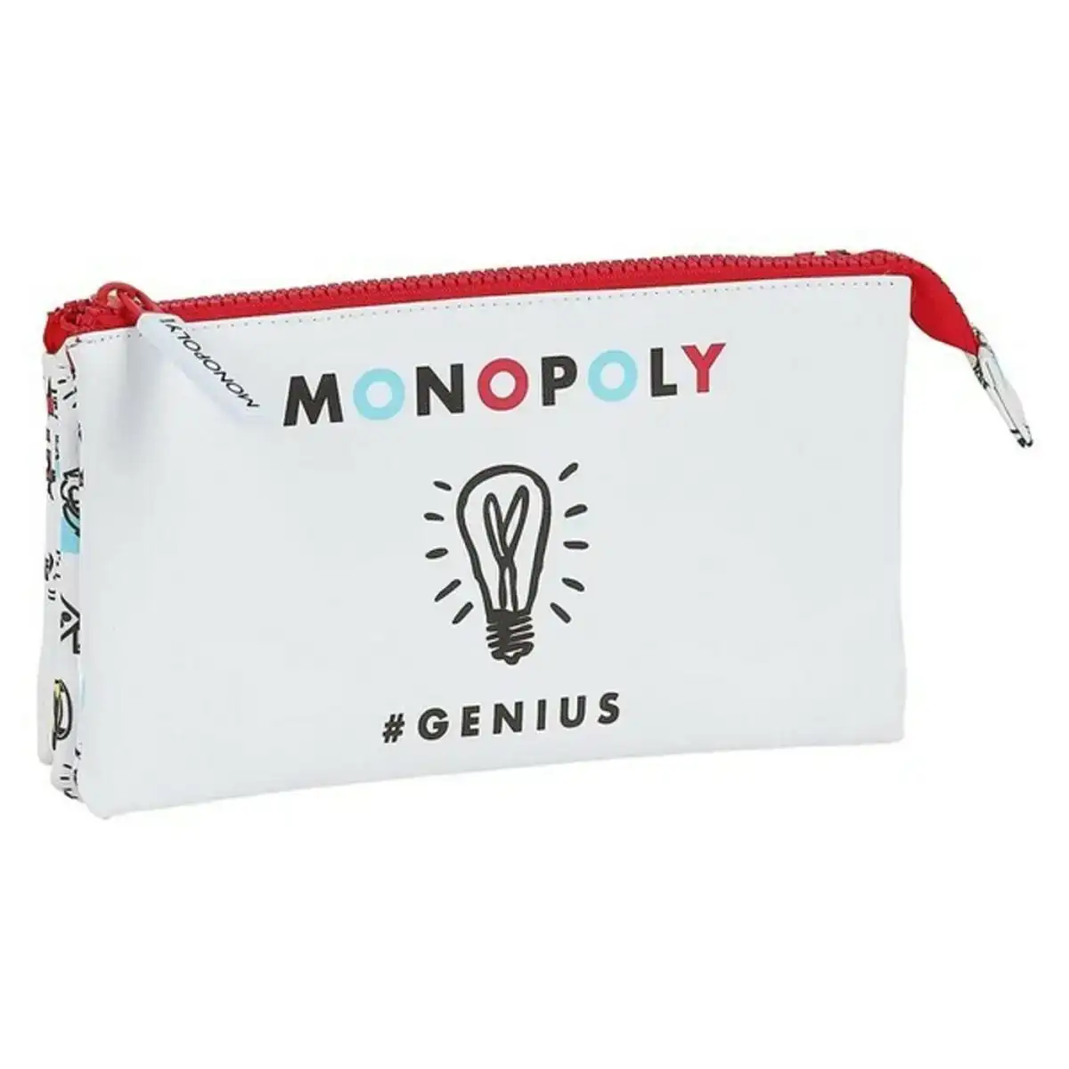 Fourre tout monopoly m744 blanc 22 x 12 x 3 cm _5203. DIAYTAR COTE D'IVOIRE - Où Choisir Devient un Acte de Découverte. Découvrez notre gamme et choisissez des produits qui éveillent votre curiosité et élargissent vos horizons.