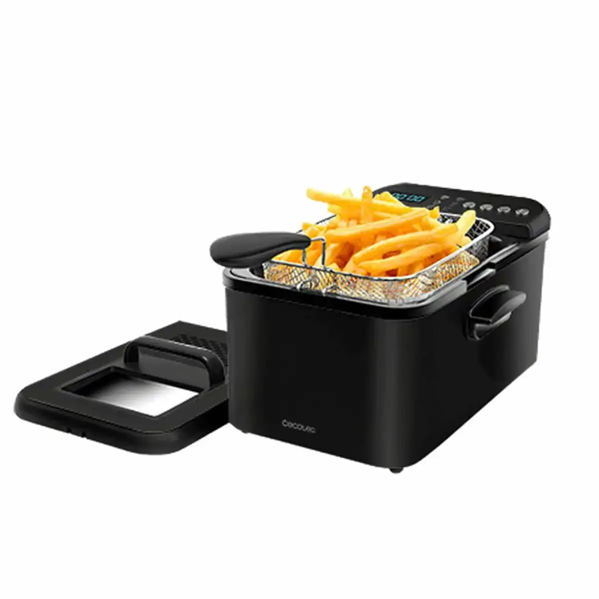 Friteuse cecotec cleanfry luxury 3000 black 2400 w 3 2 l noir_3513. DIAYTAR COTE D'IVOIRE - Où le Shopping est un Plaisir Engagé. Parcourez notre catalogue et choisissez des produits qui respectent vos valeurs et vos attentes.