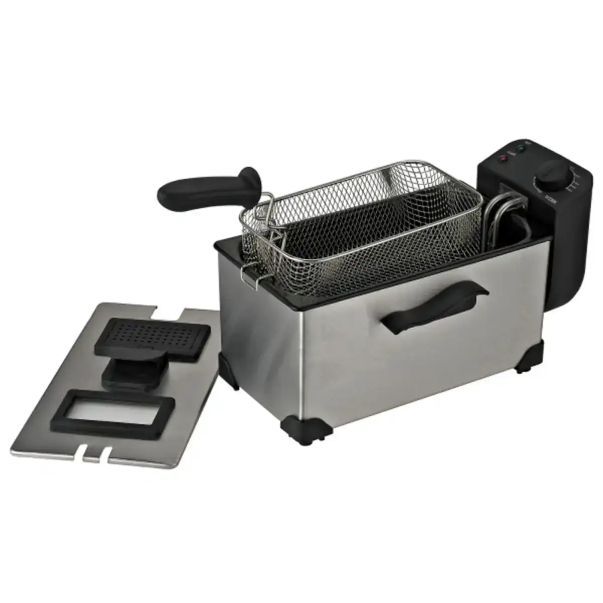 Friteuse dcook gallery argente noir 3 l_2673. Bienvenue chez DIAYTAR COTE D'IVOIRE - Où Chaque Objet a sa Propre Histoire. Découvrez notre sélection soigneusement choisie et choisissez des produits qui racontent le patrimoine sénégalais.