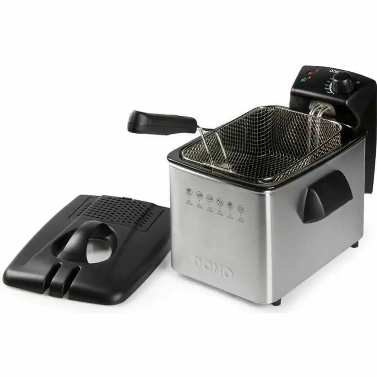 Friteuse domo do465fr 4 l 3000 w argente acier_8393. Entrez dans l'Univers de DIAYTAR COTE D'IVOIRE - Où Choisir est un Voyage. Explorez notre gamme diversifiée et trouvez des articles qui répondent à tous vos besoins et envies.