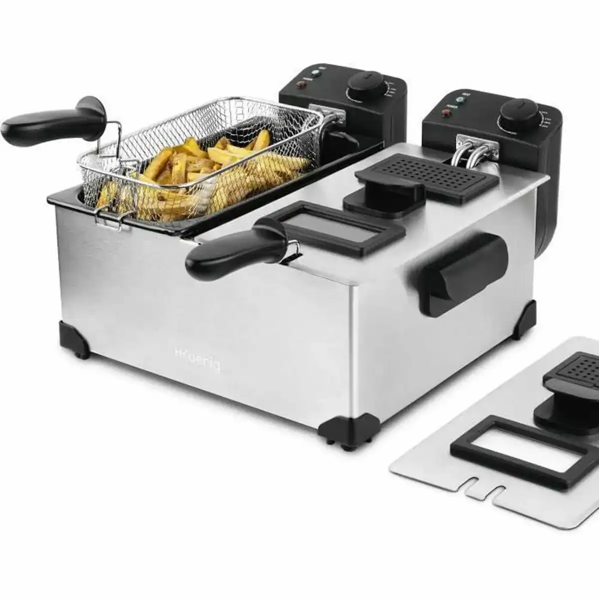 Friteuse hkoenig 3600 w 6 l_4275. DIAYTAR COTE D'IVOIRE - L'Art de Vivre le Shopping Authentique. Découvrez notre boutique en ligne et trouvez des produits qui incarnent la passion et le savoir-faire du Côte d'Ivoire.