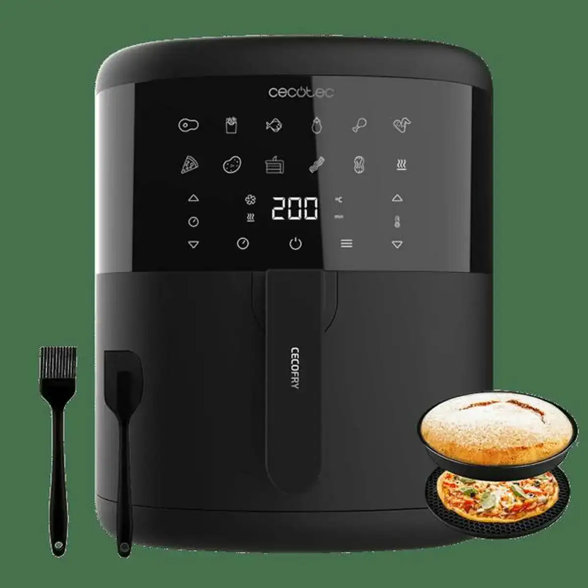 Friteuse sans huile cecotec 6000 noir 1700 w 6 l_1292. DIAYTAR COTE D'IVOIRE - Votre Boutique en Ligne, Votre Histoire. Explorez notre sélection et découvrez des produits qui reflètent votre parcours et vos aspirations, un achat à la fois.