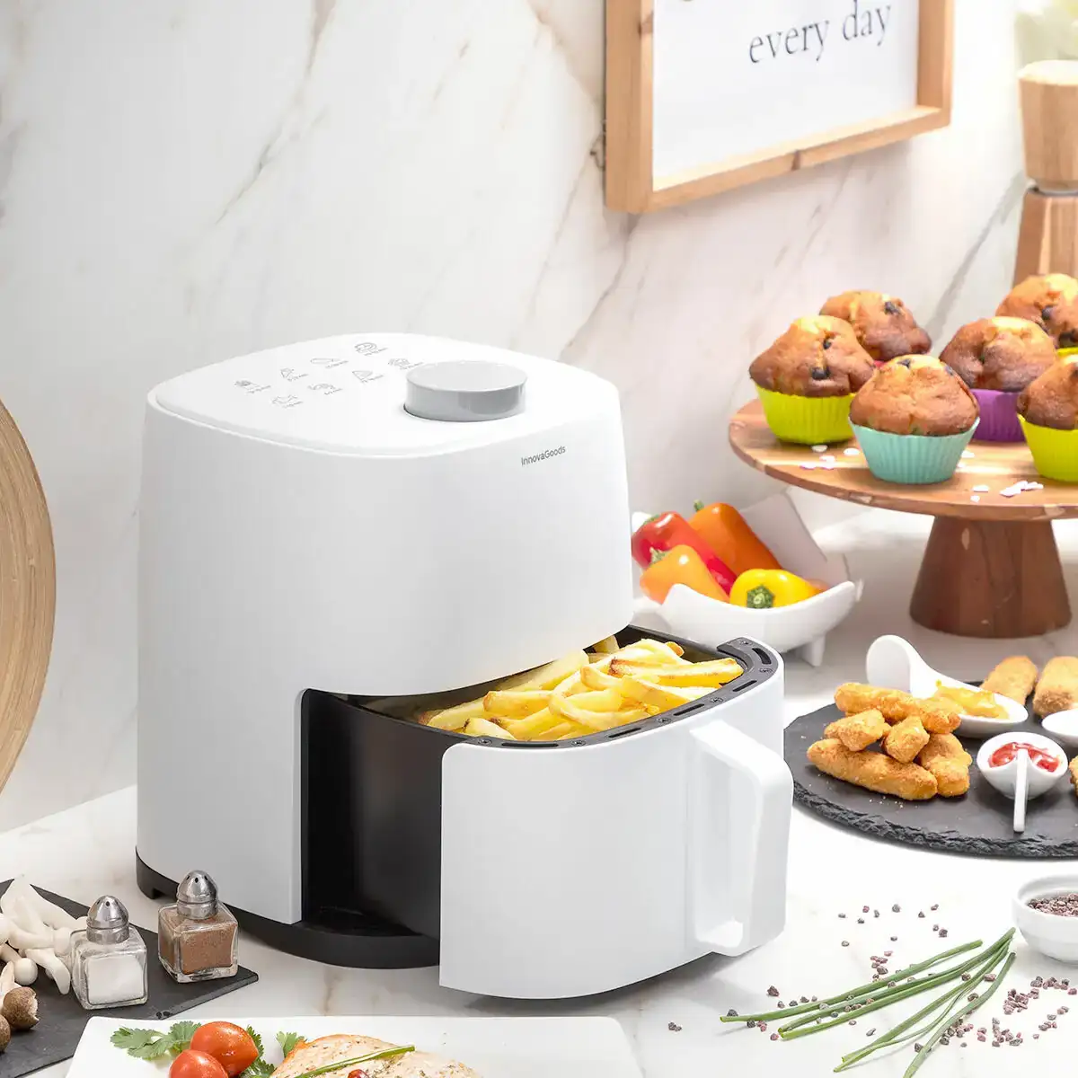 Friteuse sans huile innovagoods blanc 2 l 1200 w reconditionne a _7666. DIAYTAR COTE D'IVOIRE - Là où les Possibilités sont Infinies. Parcourez nos catégories et laissez-vous séduire par des produits qui enrichiront votre quotidien, du pratique à l'esthétique.