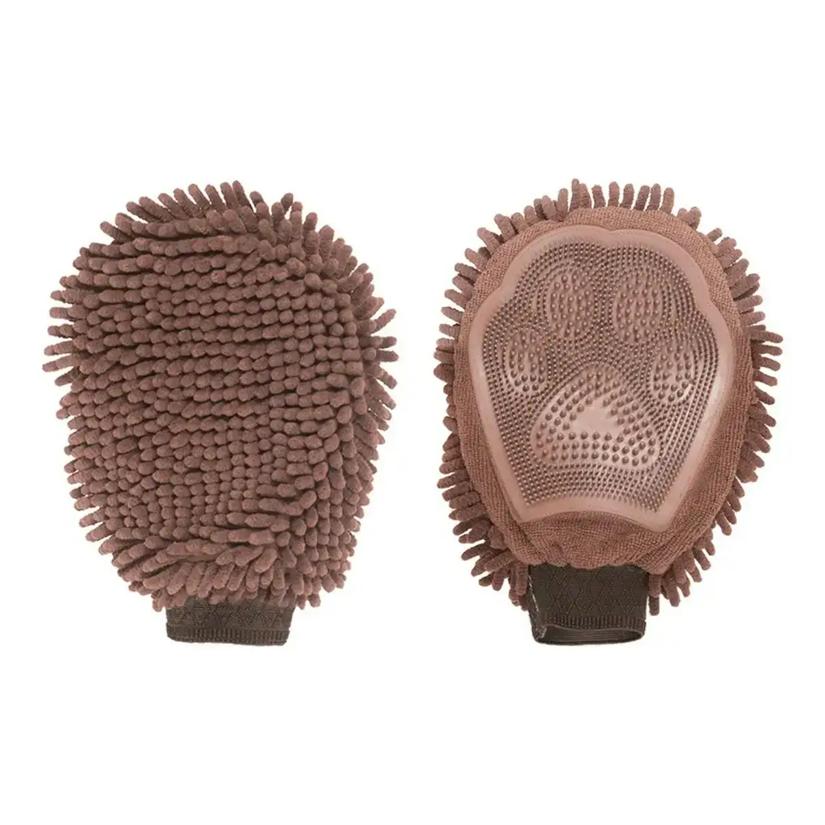 Gant de toilette dog gone smart marron 25 x 18 cm _7013. DIAYTAR COTE D'IVOIRE - Où Chaque Sélection est une Victoire. Découvrez notre boutique en ligne et trouvez des articles qui vous rendent la vie plus belle, un choix à la fois.