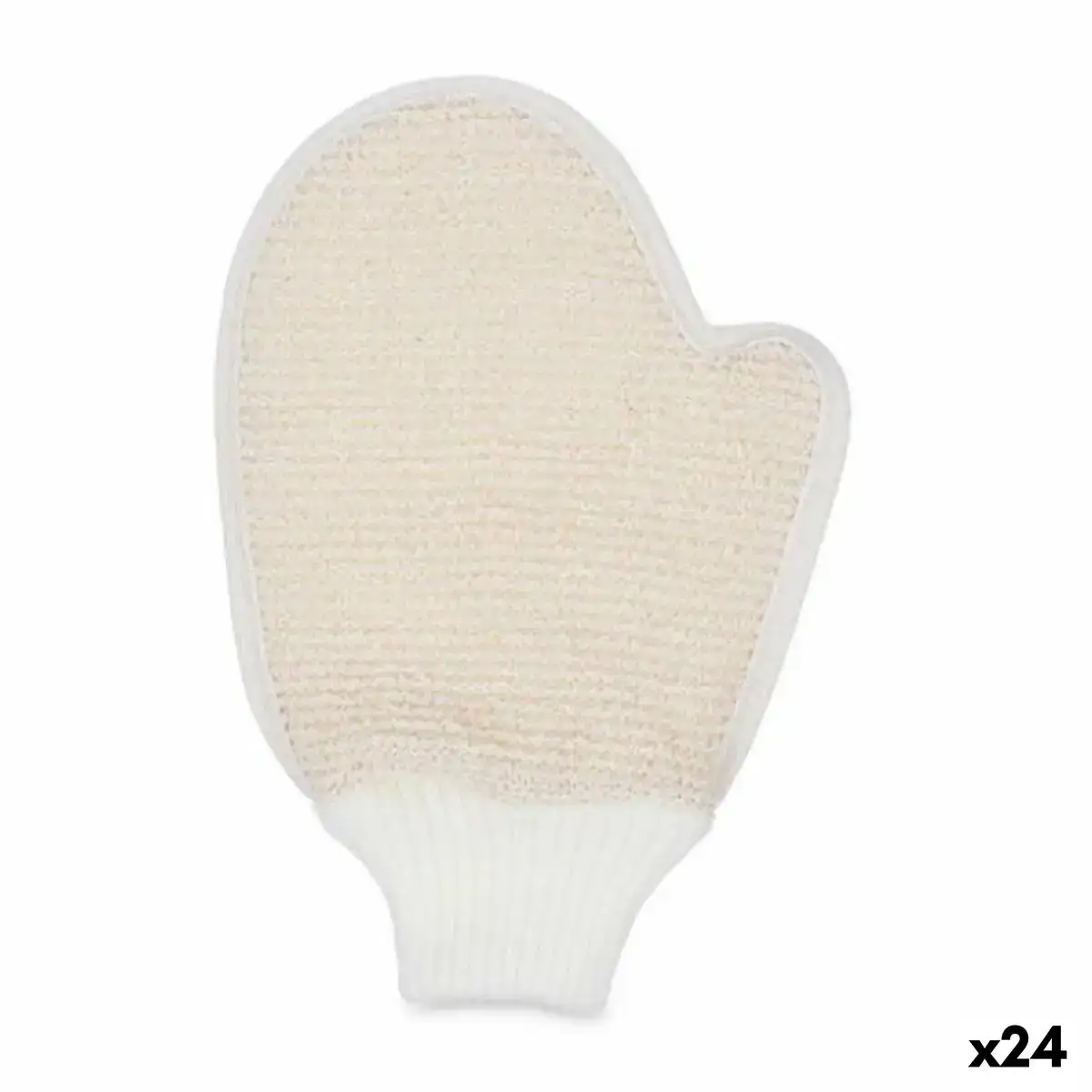 Gant de toilette reglable blanc beige 24 unites _5619. Bienvenue sur DIAYTAR COTE D'IVOIRE - Où Chaque Produit a son Histoire. Découvrez notre sélection unique et choisissez des articles qui racontent la richesse culturelle et artistique du Côte d'Ivoire.