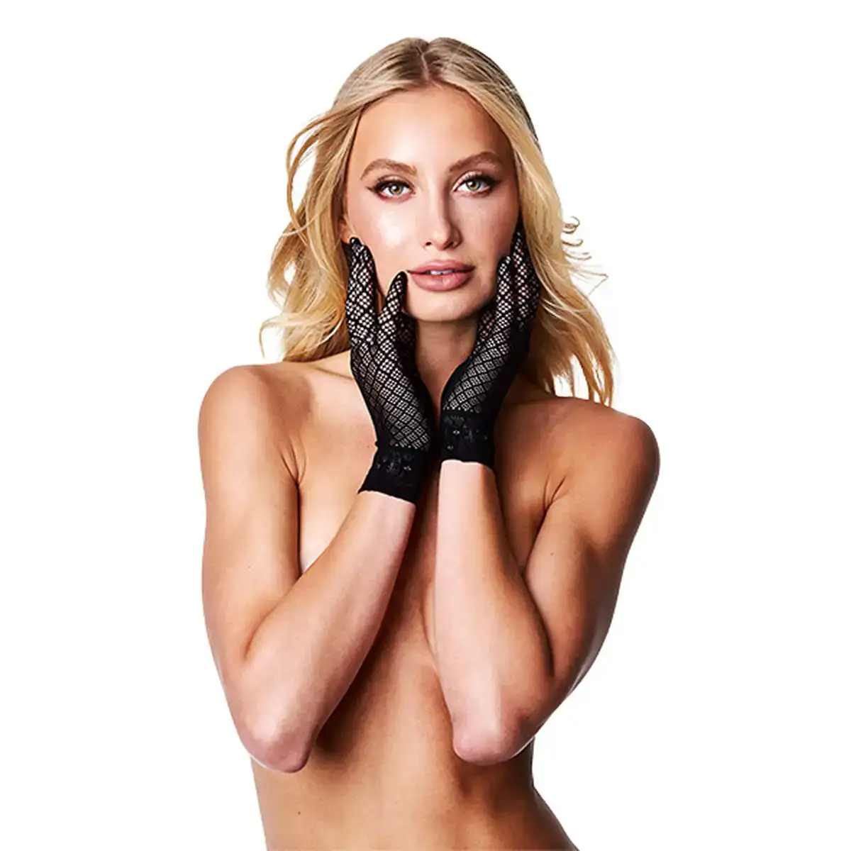 Gants baci lingerie diamond jacquard noir_9224. DIAYTAR COTE D'IVOIRE - Votre Destination pour un Shopping Réfléchi. Découvrez notre gamme variée et choisissez des produits qui correspondent à vos valeurs et à votre style de vie.