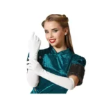 Gants blanc 42 cm_7613. DIAYTAR COTE D'IVOIRE - Où Choisir est un Plaisir. Explorez notre boutique en ligne et choisissez parmi des produits de qualité qui satisferont vos besoins et vos goûts.