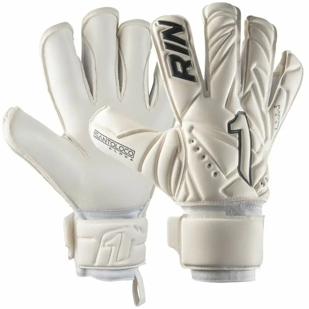Gants de gardien de but rinat santoloco blanc_9016. Bienvenue sur DIAYTAR COTE D'IVOIRE - Où Chaque Article a son Histoire. Découvrez notre sélection méticuleuse de produits qui racontent l'authenticité et la beauté du Côte d'Ivoire.