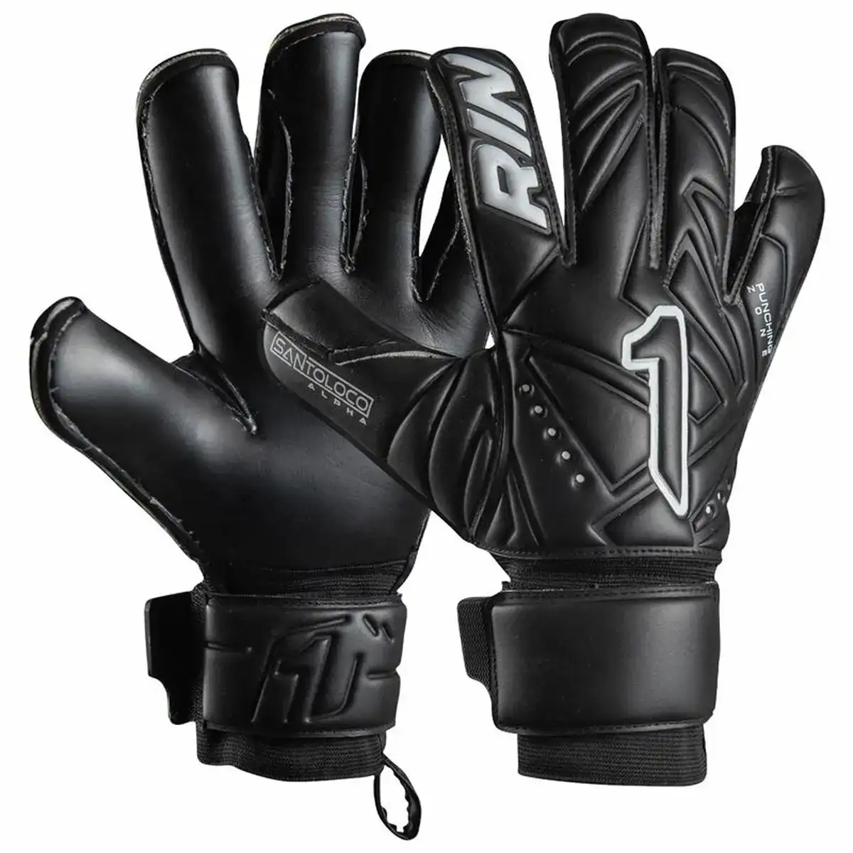 Gants de gardien de but rinat santoloco noir_2898. Bienvenue chez DIAYTAR COTE D'IVOIRE - Où le Shopping Rencontre la Qualité. Explorez notre sélection soigneusement conçue et trouvez des produits qui définissent le luxe abordable.
