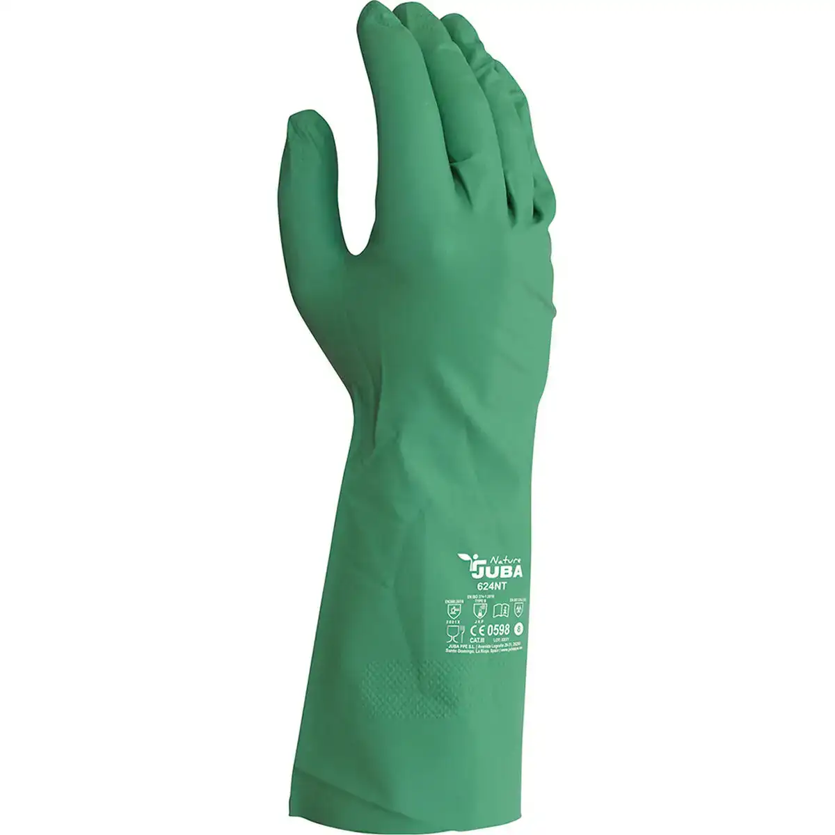 Gants de travail juba biodegradable vert nitrile_2488. DIAYTAR COTE D'IVOIRE - Où Choisir Devient un Plaisir. Découvrez notre boutique en ligne et choisissez parmi une variété de produits qui satisferont tous vos besoins.