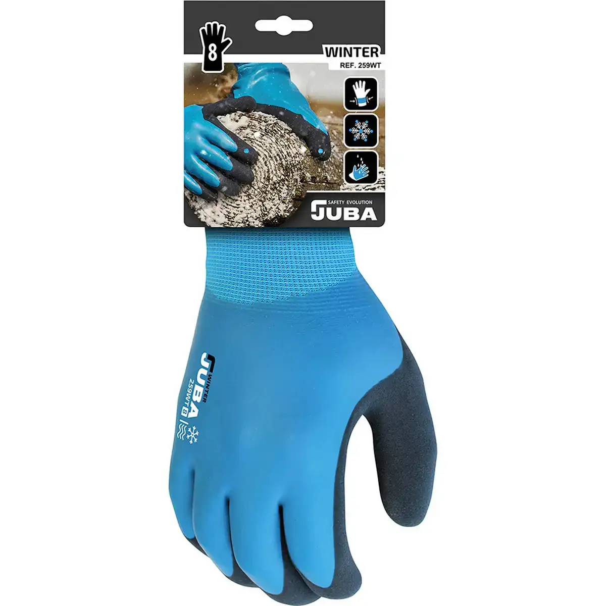Gants de travail juba polyester nylon nitrile chaud bleu_1284. Bienvenue chez DIAYTAR COTE D'IVOIRE - Où le Shopping Devient un Plaisir. Découvrez notre boutique en ligne et trouvez des trésors qui égaieront chaque jour de votre vie.