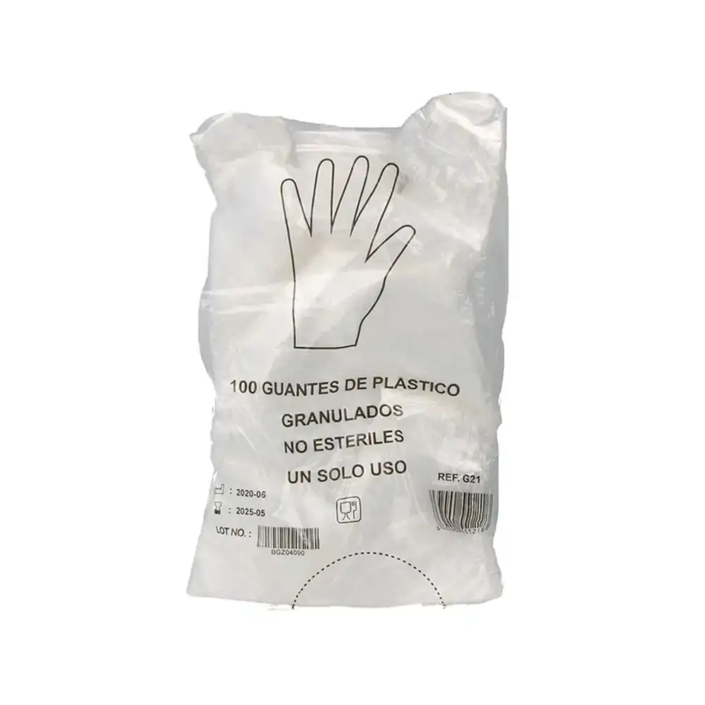 Gants omare guantes plastico 100 uds _8368. DIAYTAR COTE D'IVOIRE - Où Chaque Produit a son Histoire à Raconter. Parcourez notre catalogue et découvrez des articles qui portent en eux la passion et l'histoire du Côte d'Ivoire.