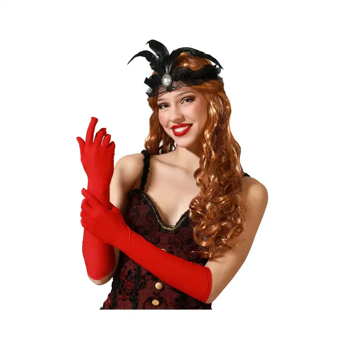 Gants rouge 42 cm_2931. DIAYTAR COTE D'IVOIRE - Votre Univers Shopping Éclectique. Explorez nos offres variées et découvrez des articles qui embrassent la diversité et la polyvalence de vos besoins.