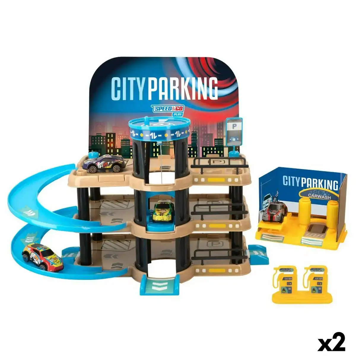 Garage parking avec vehicules speed go 3 niveaux 40 5 x 32 5 x 26 cm 2 unites _6119. Bienvenue sur DIAYTAR COTE D'IVOIRE - Votre Galerie Shopping Personnalisée. Découvrez un monde de produits diversifiés qui expriment votre style unique et votre passion pour la qualité.