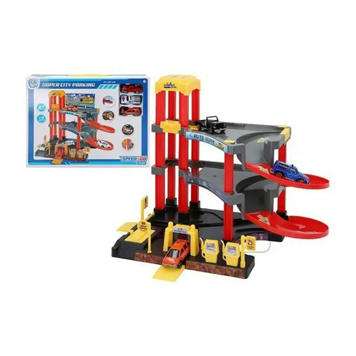 Garage parking avec vehicules speed go colorbaby 3 pcs _3083. DIAYTAR COTE D'IVOIRE - Votre Plaisir Shopping à Portée de Clic. Explorez notre boutique en ligne et trouvez des produits qui ajoutent une touche de bonheur à votre vie quotidienne.