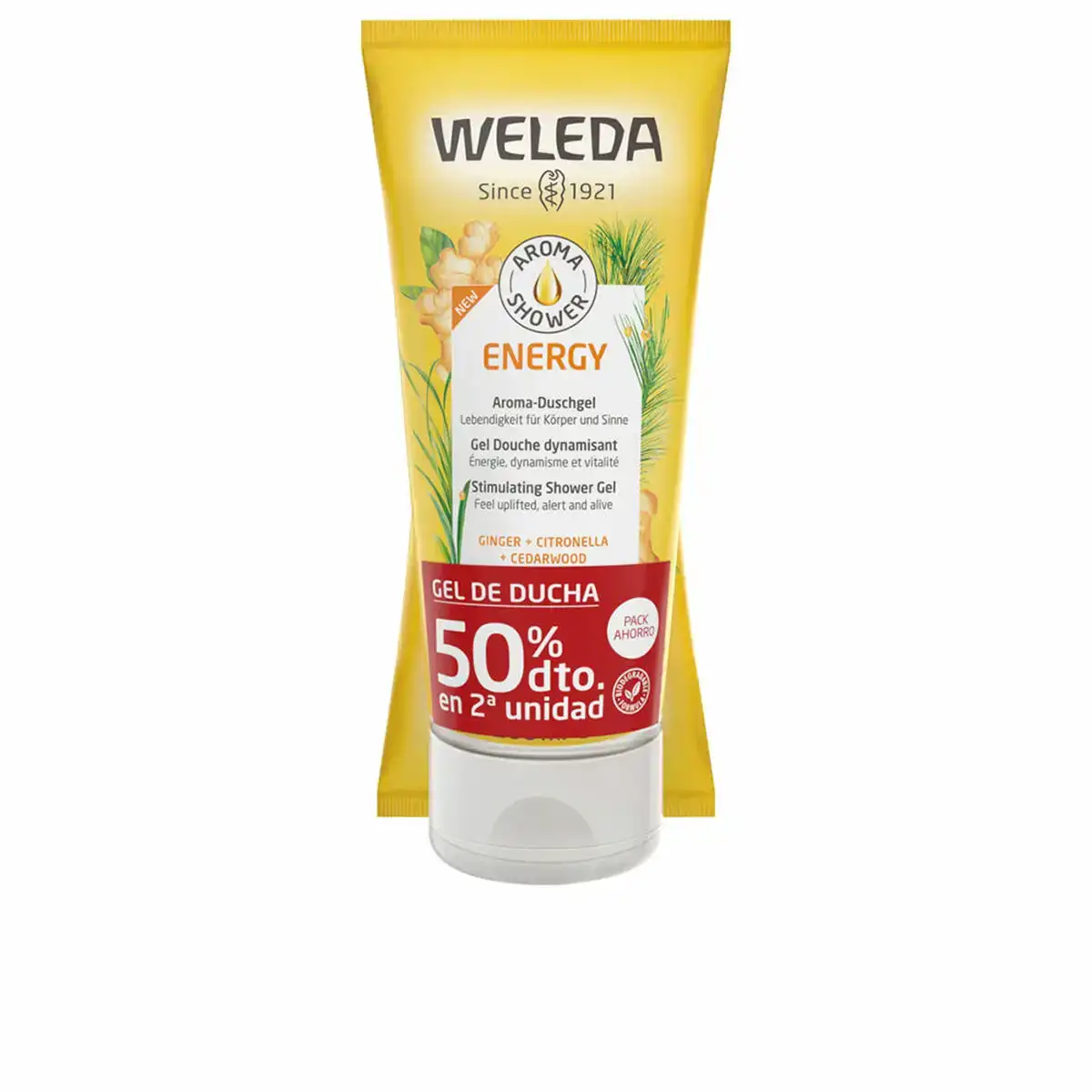 Gel de douche weleda gingembre 200 ml x 2 energisant_6779. DIAYTAR COTE D'IVOIRE - Où Chaque Détail Fait la Différence. Parcourez notre sélection soignée et choisissez des articles qui rehaussent votre quotidien, du fonctionnel à l'esthétique.