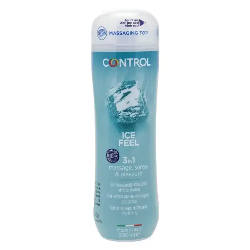 Gel de massage ice feel control 200 ml _2380. DIAYTAR COTE D'IVOIRE - Là où Chaque Produit a son Propre Éclat. Explorez notre boutique en ligne et trouvez des articles qui ajoutent de la brillance à votre quotidien.