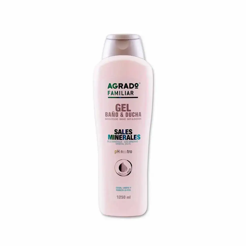 Gel douche avec sels mineraux agrado 1250 ml _4174. DIAYTAR COTE D'IVOIRE - Où Choisir est un Plaisir Responsable. Explorez notre boutique en ligne et adoptez des produits qui reflètent notre engagement envers la durabilité.