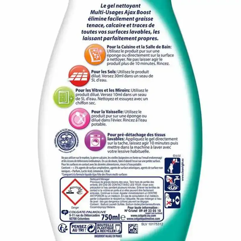 Gel nettoyant boost polyvalents pomme 750 ml reconditionne a _9706. Bienvenue sur DIAYTAR COTE D'IVOIRE - Votre Galerie Shopping Personnalisée. Découvrez un monde de produits diversifiés qui expriment votre style unique et votre passion pour la qualité.