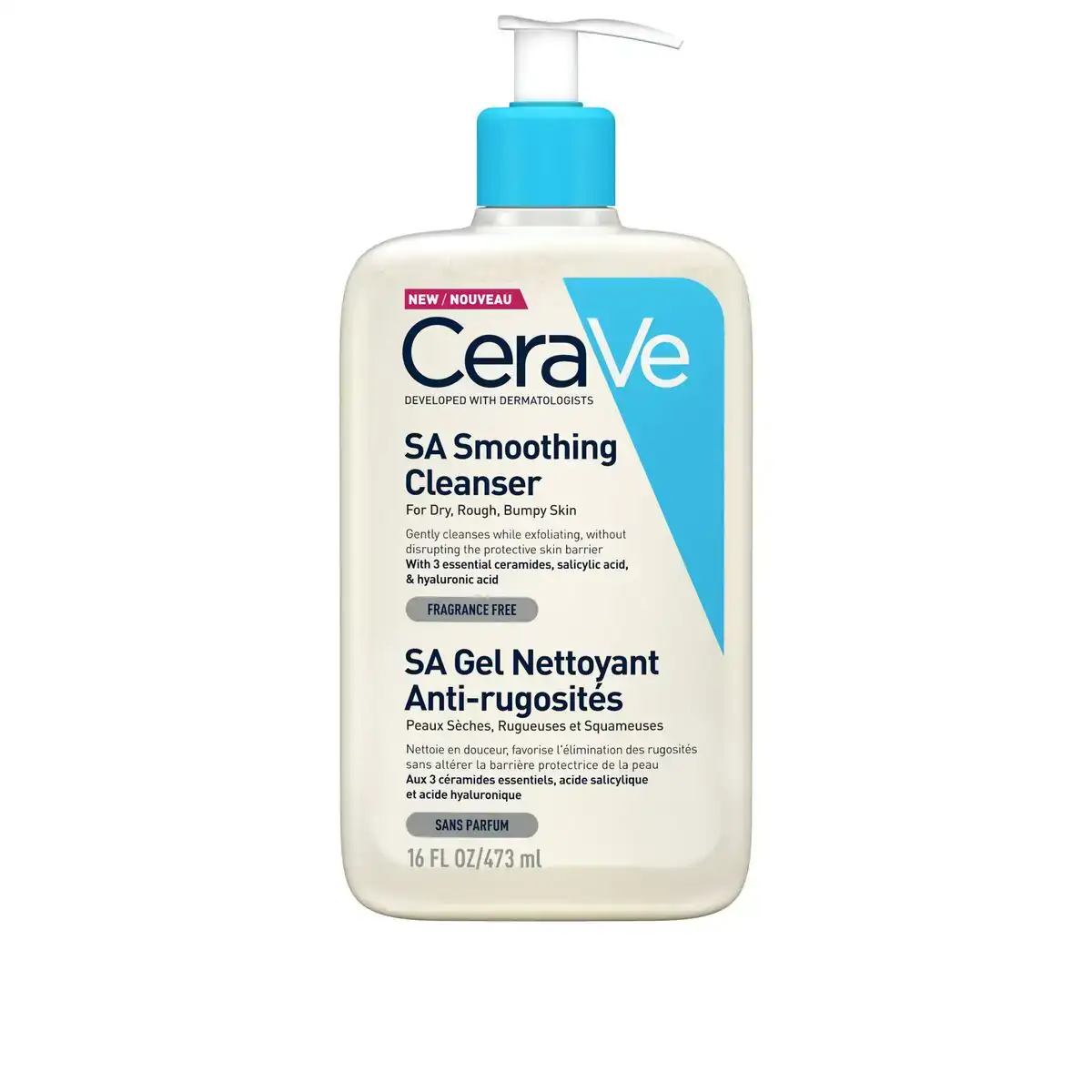 Gel nettoyant visage cerave sa smoothing cleanser 473 ml_6592. Bienvenue chez DIAYTAR COTE D'IVOIRE - Où Chaque Article Est une Découverte. Naviguez à travers nos offres et laissez-vous surprendre par des trésors cachés qui enrichiront votre vie.