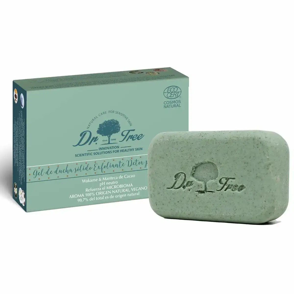 Gel solide dr tree peau sensible exfoliant 120 g_1316. DIAYTAR COTE D'IVOIRE - L'Art de Choisir, l'Art de Vivre. Explorez notre univers de produits soigneusement sélectionnés pour vous offrir une expérience shopping riche et gratifiante.