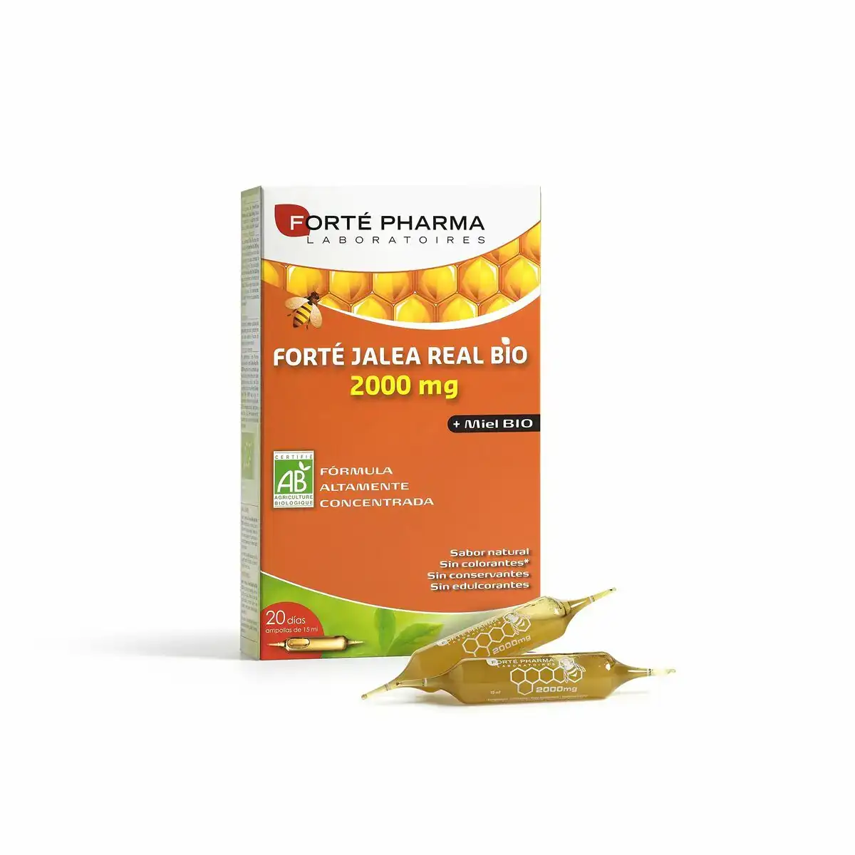 Gelee royale forte pharma bio 2000 mg 20 unites_5177. DIAYTAR COTE D'IVOIRE - Où Chaque Produit est une Promesse de Qualité. Explorez notre boutique en ligne et choisissez des produits qui répondent à vos exigences élevées.