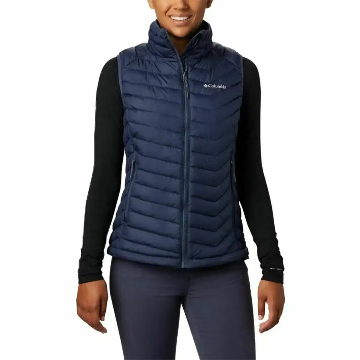 Gilet femme columbia blue marine_7864. DIAYTAR COTE D'IVOIRE - Là où Chaque Produit a son Propre Éclat. Explorez notre boutique en ligne et trouvez des articles qui ajoutent de la brillance à votre quotidien.