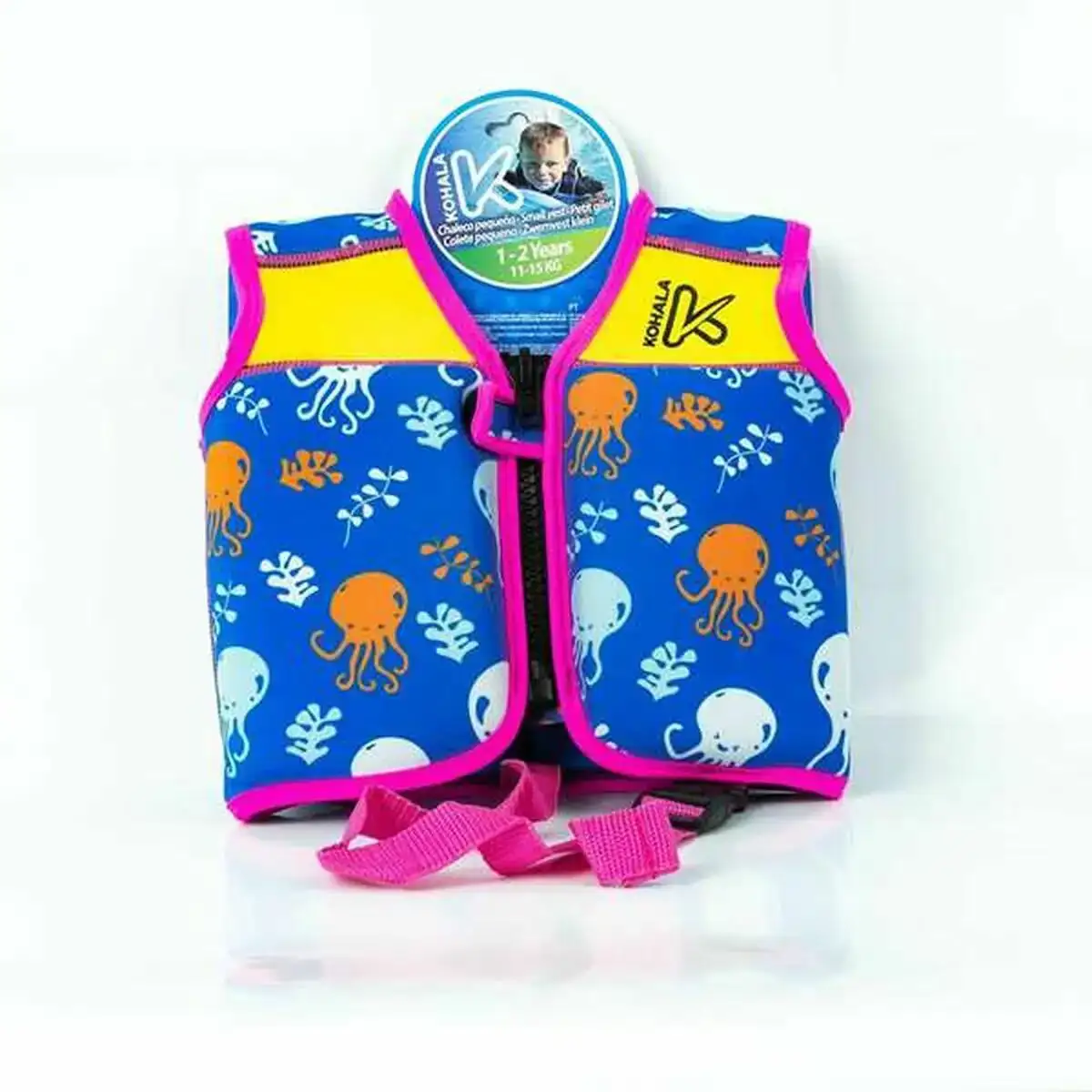 Gilet gonflable pour piscine kohala octopus rose 2 3 ans bleu_7902. DIAYTAR COTE D'IVOIRE - Là où la Beauté Rencontre la Fonctionnalité. Parcourez notre sélection pour trouver des produits qui allient esthétique et praticité, pour un quotidien sublimé.