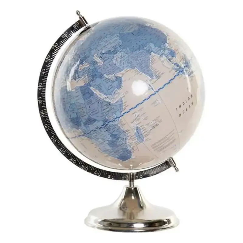 Globe terrestre dkd home decor metal 34 x 32 x 43 cm _3282. DIAYTAR COTE D'IVOIRE - Là où la Tradition Devient Tendance. Naviguez à travers notre boutique en ligne et choisissez des produits qui allient l'authenticité au contemporain.
