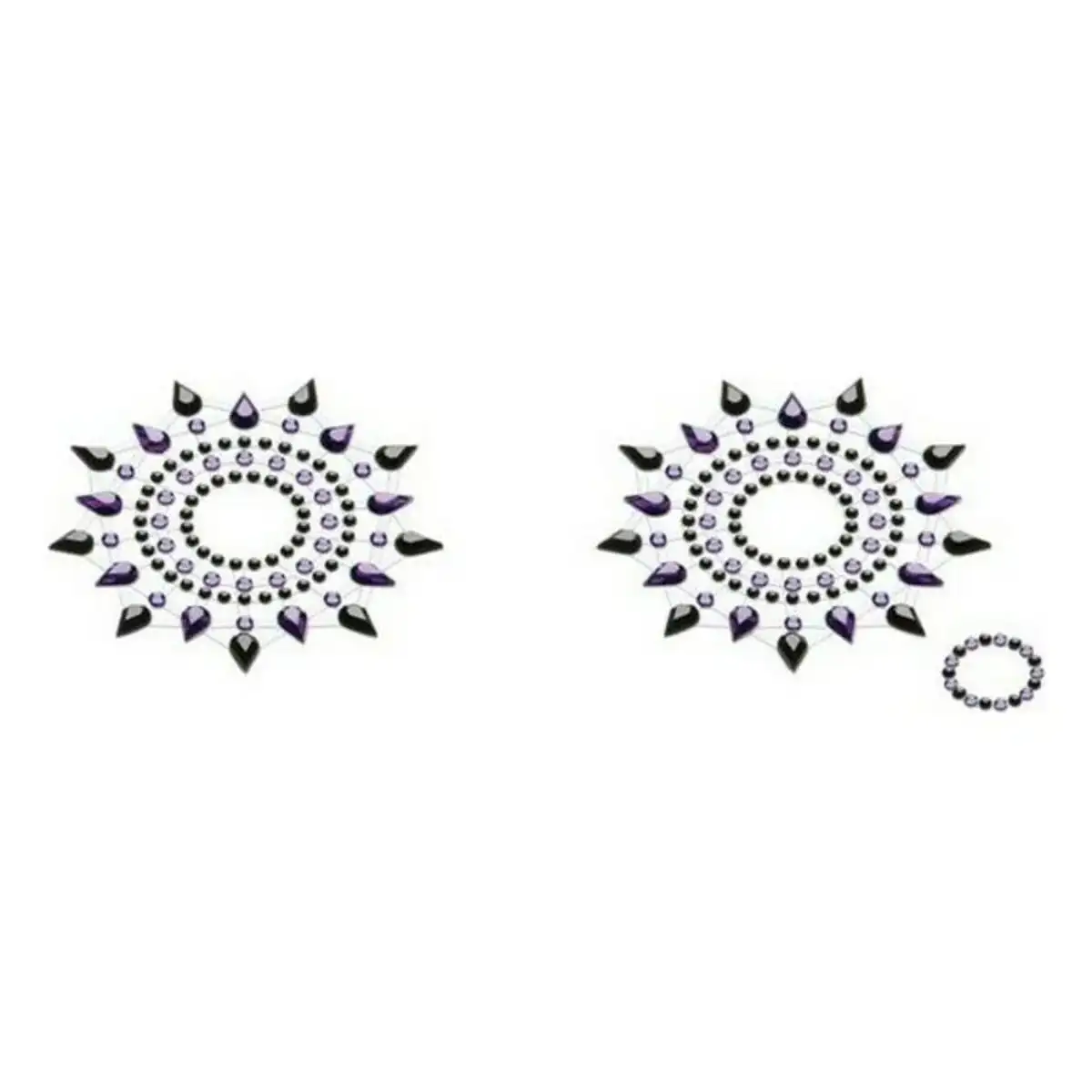 Gloria noir violet mystim 2 pcs _7310. DIAYTAR COTE D'IVOIRE - L'Art de Vivre le Shopping Éthique. Parcourez notre gamme et choisissez des produits qui reflètent notre engagement envers des pratiques durables.