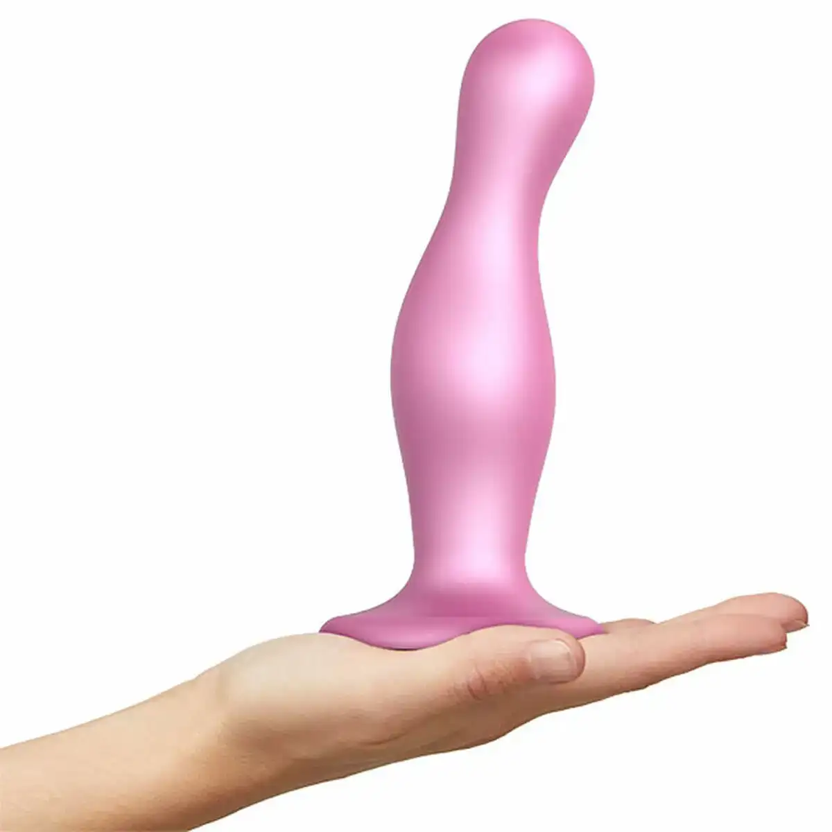 Gode curvy metallic sugar strap on me m rose silicone_8857. DIAYTAR COTE D'IVOIRE - L'Art de Choisir, l'Art de Vivre. Parcourez notre boutique en ligne et choisissez parmi des produits de qualité qui ajoutent de l'élégance à votre quotidien.