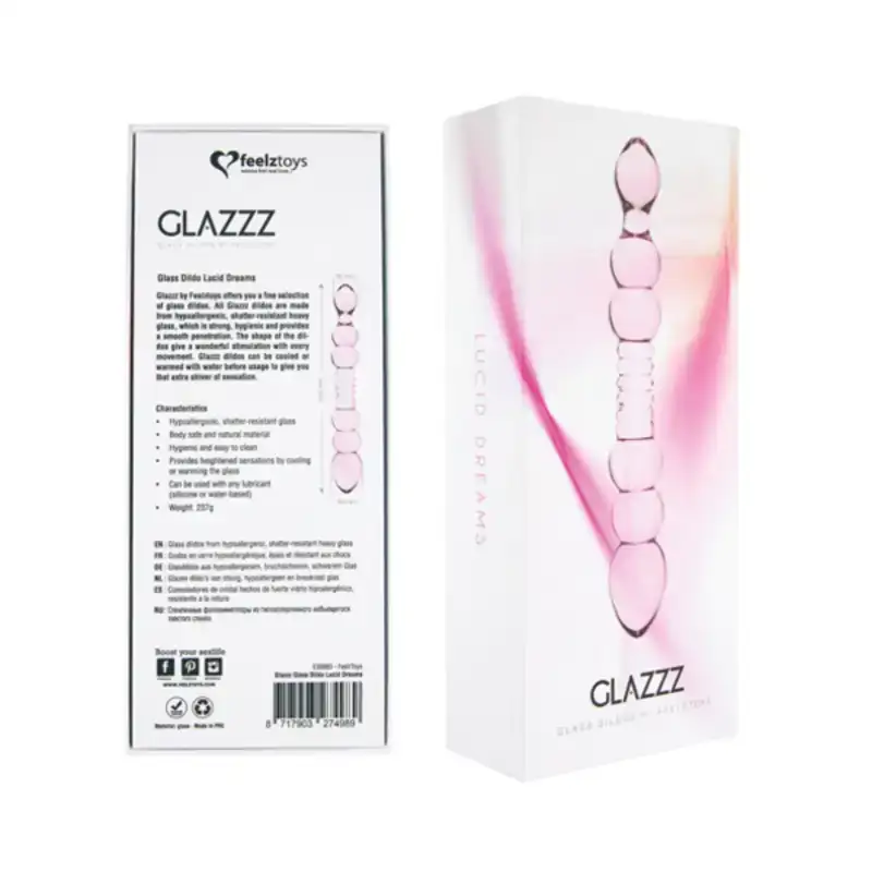 Gode feelztoys glazzz glass lucid dreams_7775. DIAYTAR COTE D'IVOIRE - Votre Passage vers le Chic et l'Élégance. Naviguez à travers notre boutique en ligne pour trouver des produits qui ajoutent une touche sophistiquée à votre style.