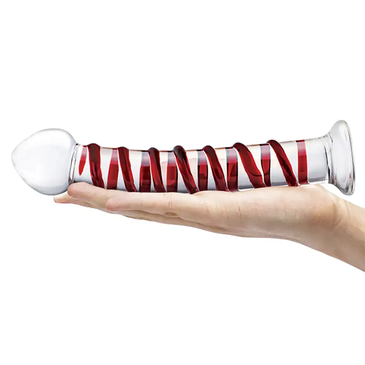 Gode glas mr swirly_7348. DIAYTAR COTE D'IVOIRE - L'Art de Choisir, l'Art de Se Distinquer. Naviguez à travers notre catalogue et choisissez des produits qui ajoutent une note d'élégance à votre style unique.