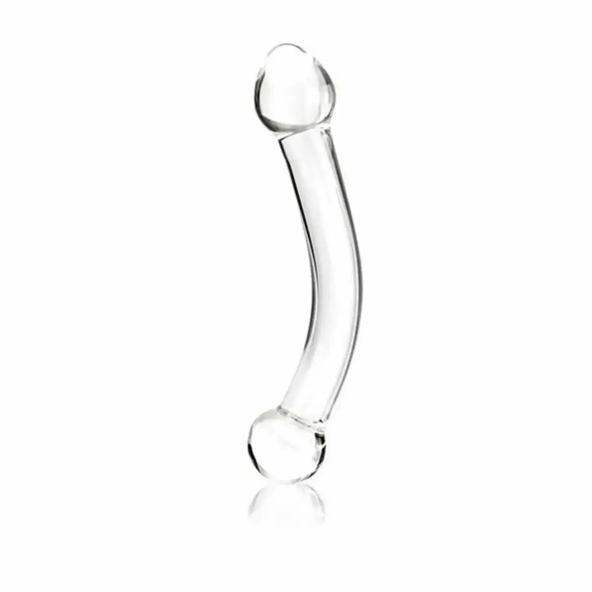 Gode stimulateur point g courbe verre glas e25395_7348. Bienvenue sur DIAYTAR COTE D'IVOIRE - Où Chaque Produit a son Histoire. Découvrez notre sélection unique et choisissez des articles qui racontent la richesse culturelle et artistique du Côte d'Ivoire.