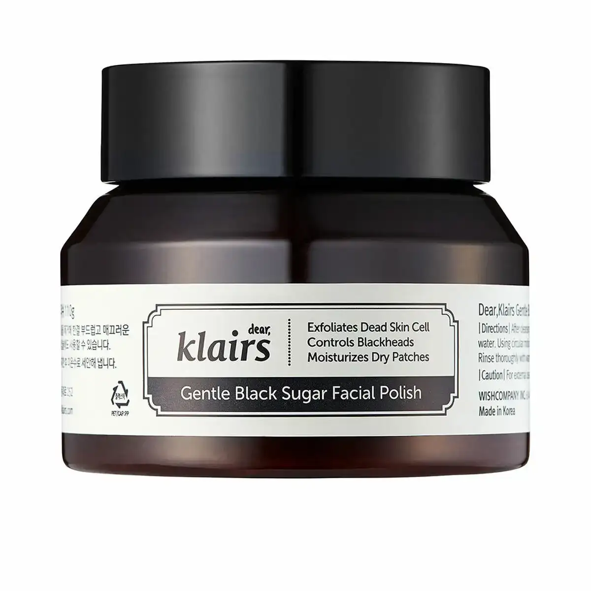 Gommage des pieds Klairs   Sucre brun 110 g